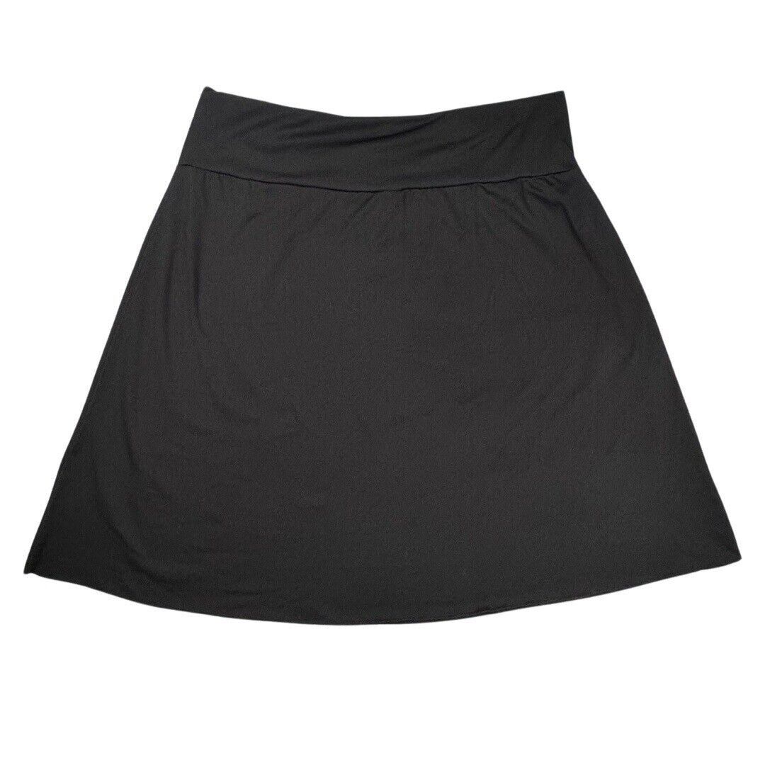 Tranquility Women Skirt Black Large Pull On Above The Knee Activewear Sportswear